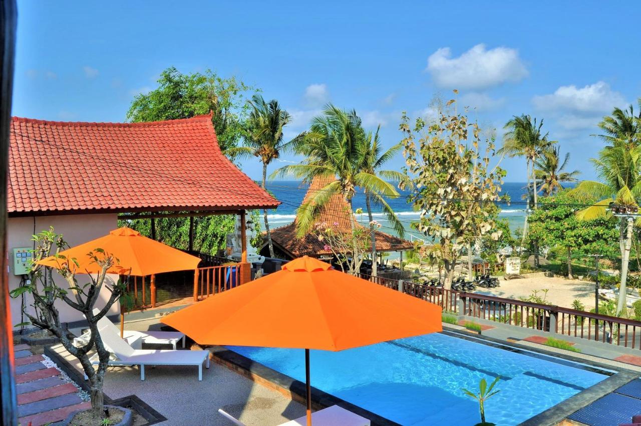 Surya Chandra Beach Bungalow Hotel Batununggul Exterior photo